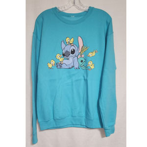 Disney stitch medium sweatshirts with ducks